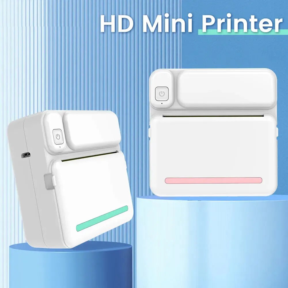Mini Pocket Thermal Printer Paper Roll - C19 MINI Print Draagbare Thermische Printer