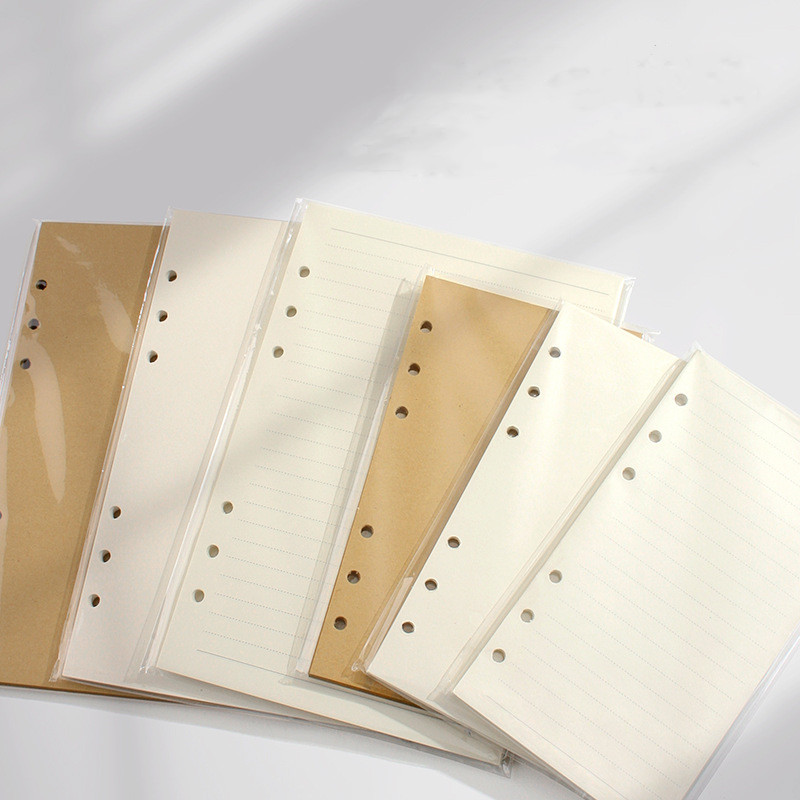 A5 Spiral Dotted Grid Notebook - A5 A6 A7 Losbladige Notebook Refill