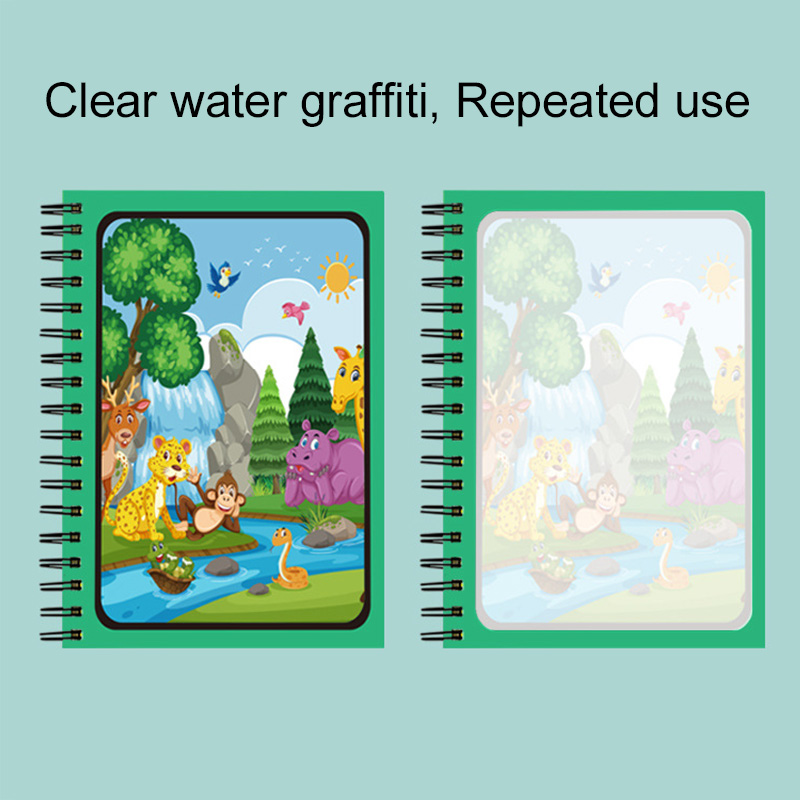 Magisch waterboek met pen Fees - Reusable Water Magic Coloring Book recensie en prijs