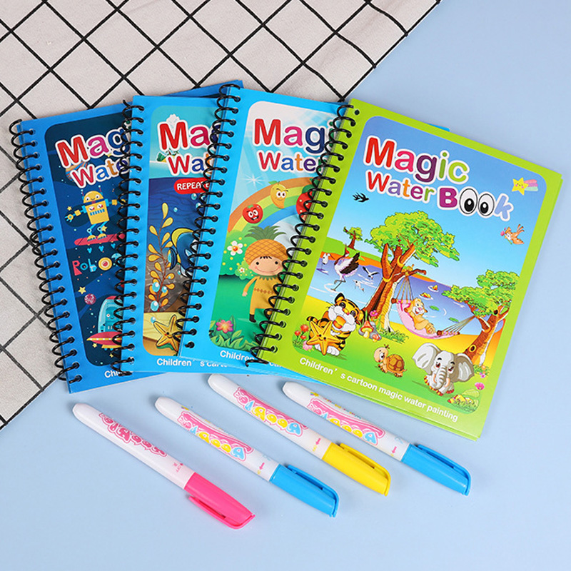 Magisch waterboek met pen Fees - Reusable Water Magic Coloring Book recensie en prijs