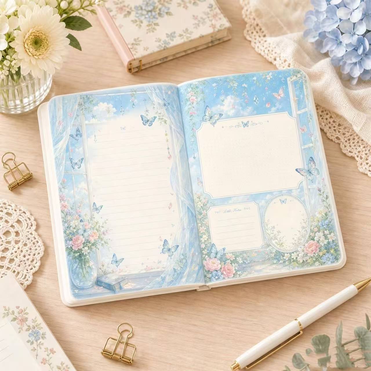 Vintage vlinderleren notitiebo - Vintage Leather Journal Notebook recensie en prijs