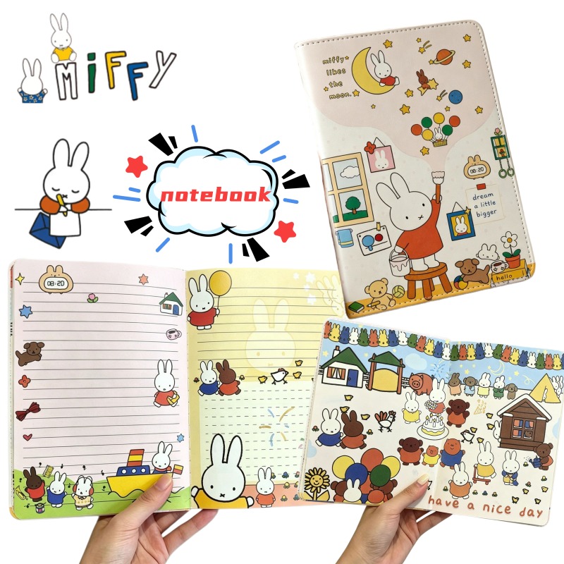 Nieuwe B6 Miffy Leuke Notebook - Stationery Books recensie en prijs