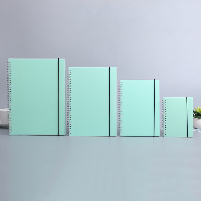 A6 A5 B5 A4 Groene Spiraal Boe - A5 Spiral Dotted Grid Notebook recensie en prijs