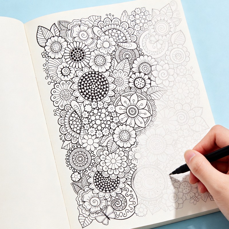 Een handgetekend graffitiboek  - Adult Coloring Book Stress Relief recensie en prijs