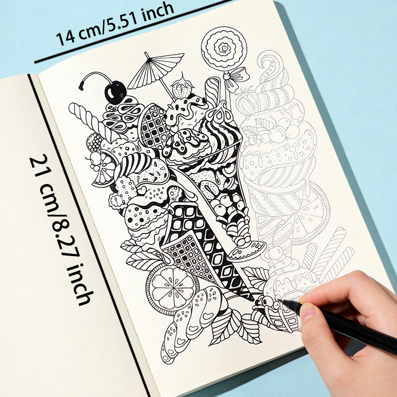 Een handgetekend graffitiboek  - Adult Coloring Book Stress Relief recensie en prijs