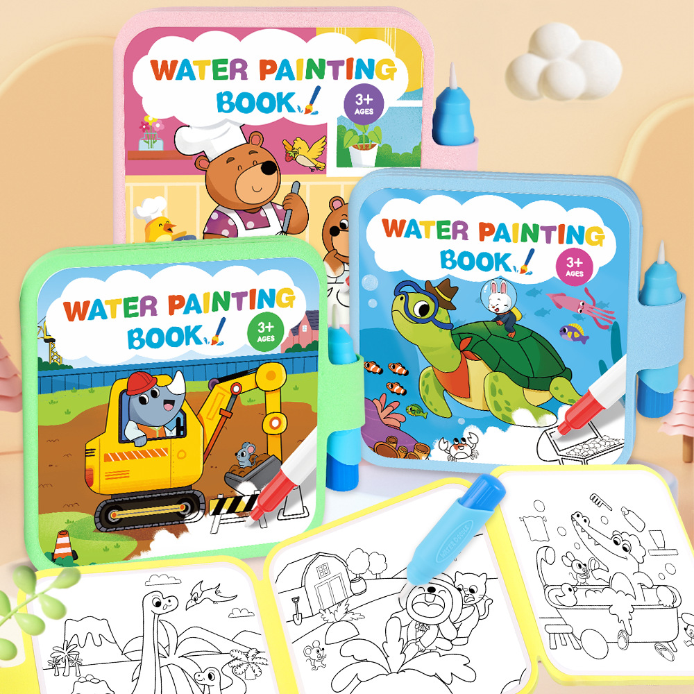 Magisch Water Schilderboek Her - Reusable Water Magic Coloring Book recensie en prijs