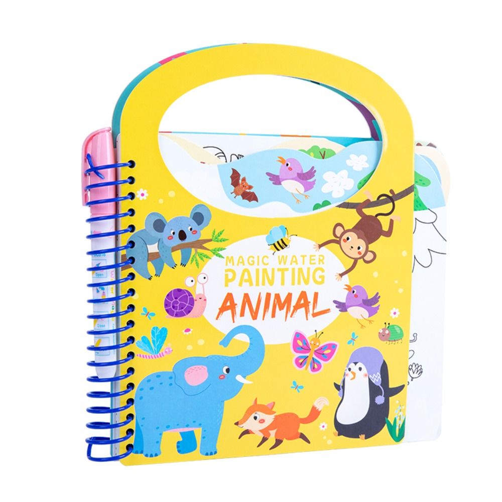 Herbruikbare watertekening Mon - Reusable Water Magic Coloring Book recensie en prijs